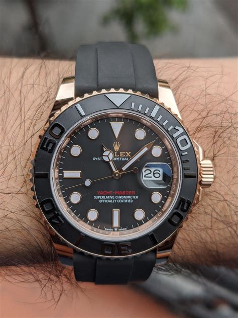 rolex yachtmaster rose gold investment|Rolex yacht master 40 18kt.